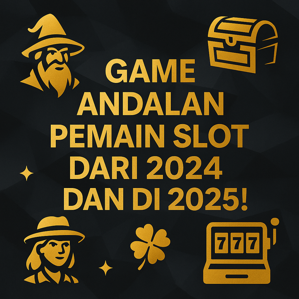 GAME ANDALAN PEMAIN SLOT